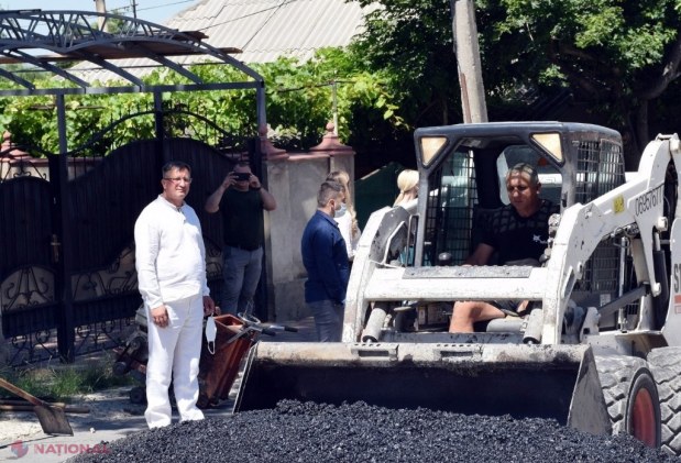 FOTO // La inițiativa lui Ilan Șor, încă o stradă principală din Orhei va fi complet RENOVATĂ