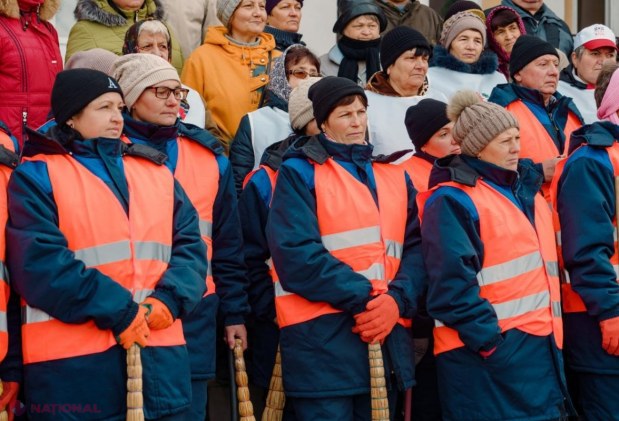 FOTO // Modelul de la Orhei este aplicat și în orașul Taraclia. Autoritățile locale au demarat o „CURĂȚENIE GENERALĂ” în localitate