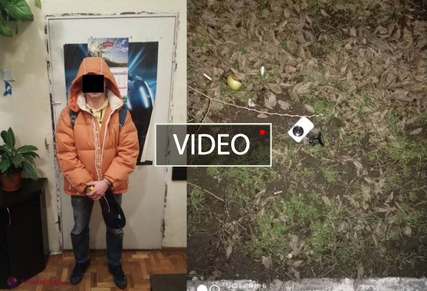 VIDEO // O femeie a văzut de la geam cum i-a fost spart aitomobilul parcat în curte: Hoțul, prins de doi trecători, alertați de strigătele victimei