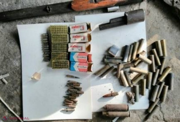 CAPTURĂ de arme și muniții la Criuleni și Comrat
