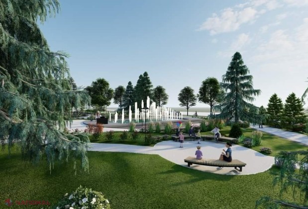 FOTO // MODERNIZARE: Cum va arăta centrul municipiului Cahul, după amenajări efectuate cu bani de la UE
