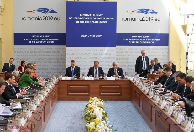 FOTO // Ce a relatat presa internațională despre summitul de la Sibiu: Cursa pentru posturile-cheie din Uniunea Europeană a fost lansată