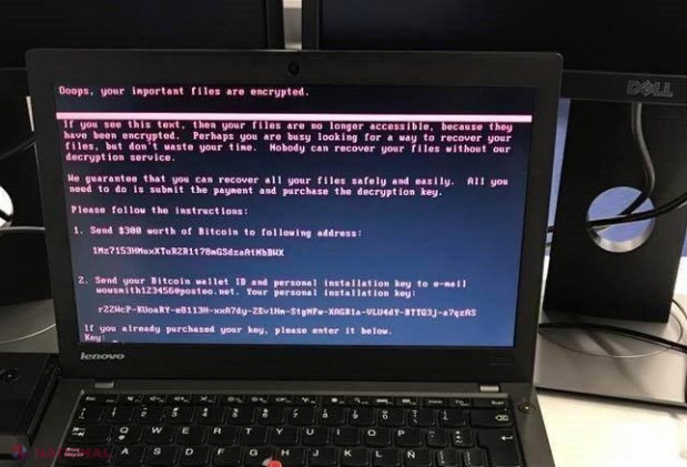 Virusul Petya ia AMPLOARE! Recomandările Poliției pentru a vă proteja computerile