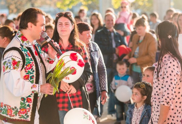 FOTO // „În doar un an, Jora de Mijloc se va transforma în comună de VIS”. Candidatul la funcția de primar, Marina Tauber, și-a prezentat programul electoral