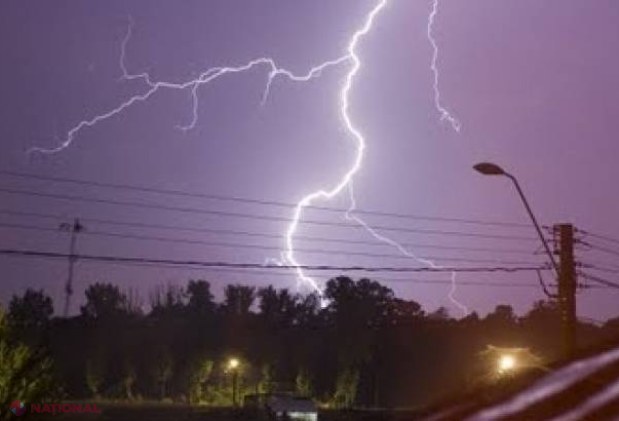 METEO // Grindină și vijelii în R. Moldova 