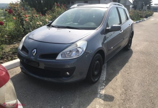Un moldovean a ajuns cu o mașină FURATĂ din Franța până la frontiera R. Moldova: Zice că a cumpărat-o cu 950 de euro din Elveția. Autoturismul, confiscat de vameși