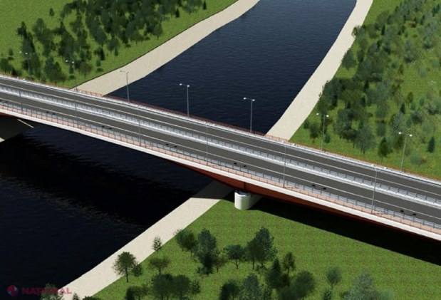 FOTO // Cum va arăta cel mai NOU POD care va lega R. Moldova de România: Bucureștiul va asigura finanțarea lucrărilor de construcție a podului și a drumului de acces, inclusiv infrastructurile conexe, amplasate pe teritoriul României