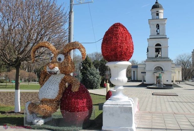 Foto // Târg de Paște, în centrul capitalei