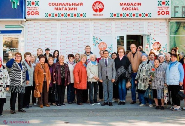 FOTO // Partidul Politic „ȘOR” a felicitat persoanele în etate