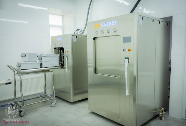 Bloc NOU de expertiză medico-legală, construit la Spitalul raional Hâncești, iar Secția de sterilizare și farmacia au fost renovate: Investiție totală de peste 30 de milioane de lei.