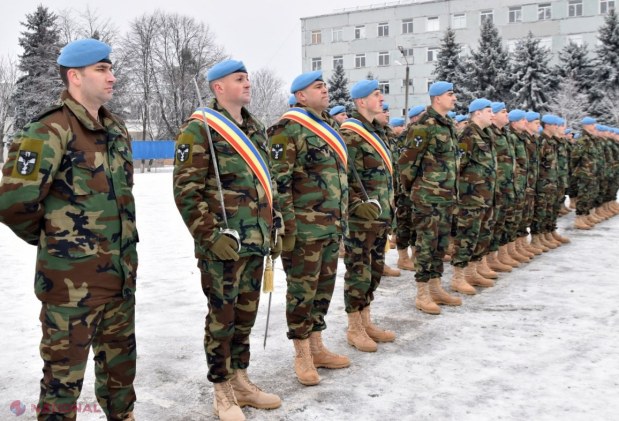 VIDEO, FOTO // Zeci de militari ai Armatei Naționale vor asigura PACEA în Kosovo: „Încrederea și admirația cu care lumea liberă privește R. Moldova se datorează vouă și muncii voastre prețioase”