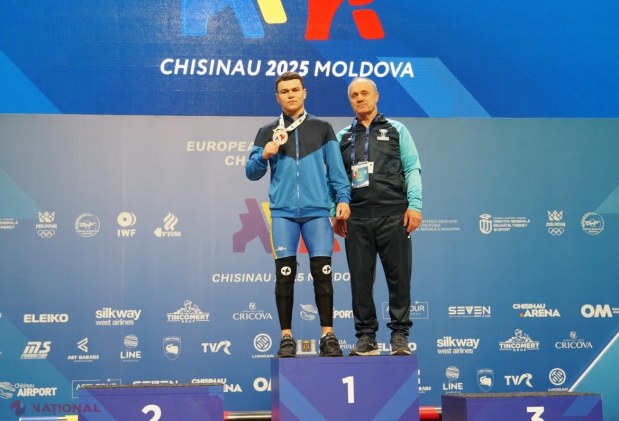 Sportivii din R. Moldova au cucerit 13 MEDALII la Campionatul European de Haltere: „Sunt mândru de această generație de CAMPIONI, care inspiră o țară întreagă”