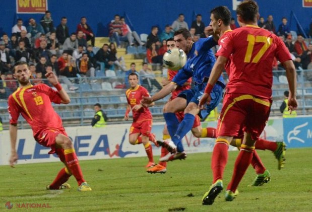 GALERIE FOTO, VIDEO // Vezi cum s-au bucurat „tricolorii” la golurile înscrise Muntenegrului