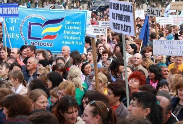 De ce nu au mai organzat profesorii din R. Moldova GREVA GENERALĂ anunțată pentru finele lunii aprilie