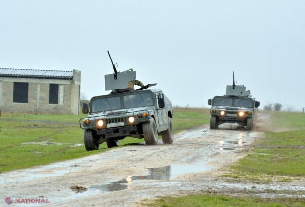 FOTO // Trageri de LUPTĂ cu participarea militarilor Armatei Naționale, dar și celor din România, SUA și Marea Britanie
