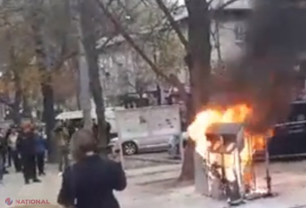 Diversiune în preajma PMAN în timpul mitingului organizat de PD? Poliția a intervenit și i-a izolat pe presupușii provocatori