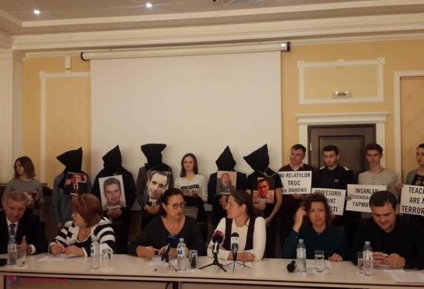 VIDEO // Mai multe ONG-uri au cerut eliberarea celor șapte profesori turci expulzați: „Noi vrem asigurări că astfel de lucruri nu vor mai avea loc”
