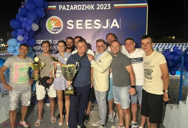 Jurnaliștii sportivi din R. Moldova continuă să câștige TROFEE pe arena internațională. Echipa APSM de fotbal a câștigat medaliile de AUR la Campionatul Ţărilor Est-Europene şi Balcanice
