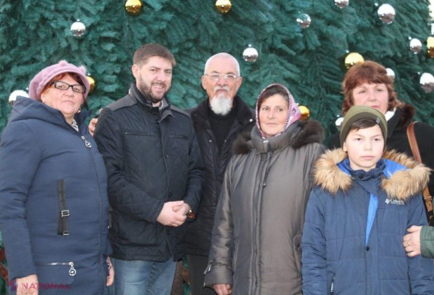 FOTO // Târgul de Crăciun de la Taraclia, organizat la inițiativa Partidului „ȘOR”, s-a încheiat cu o sărbătoare de zile mari
