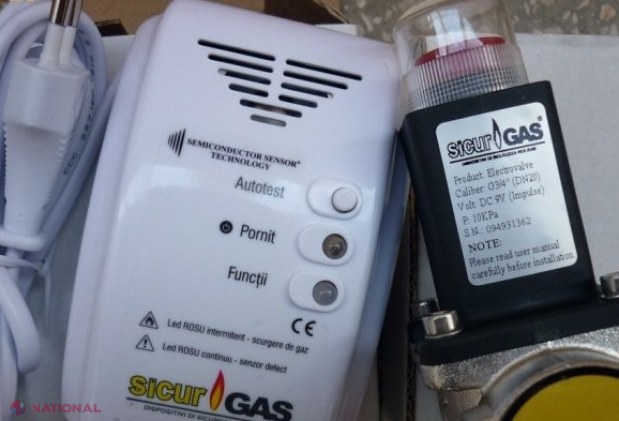Guvernul va distribui GRATUIT detectoare de gaze care să fie instalate în FIECARE locuință din R. Moldova unde sunt folosite butelii de gaz
