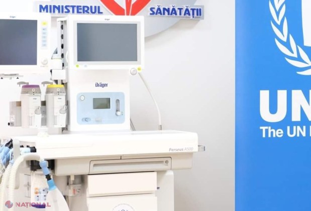 SUA au donat instituțiilor medicale din R. Moldova 20 de aparate de anestezie performante în valoare de peste 700 de mii de dolari