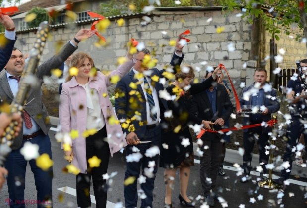 FOTO // Dezvoltarea infrastructurii continuă la Orhei. Echipa lui Ilan Șor a dat în exploatare încă trei străzi