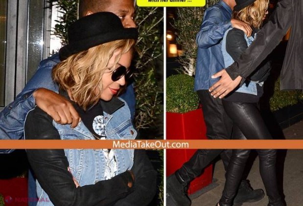 DOVADA că Beyonce este însărcinată! Uite cum își ferește burta de paparazzi