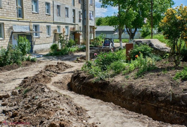 FOTO // Orheiul s-a transformat într-un mare șantier de construcție