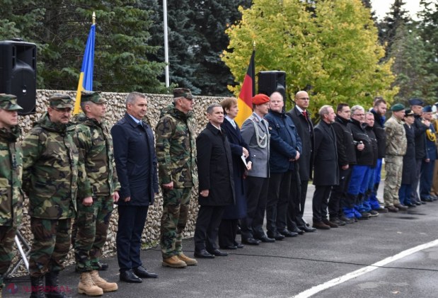 VIDEO // Germania întărește capacitățile R. Moldova de APĂRARE. Toate cele 19 transportoare blindate „Piranha-3 H” au ajuns la Chișinău: „Vehiculele blindate au îmbunătățit manevrabilitatea unităților de infanterie ale Armatei Naționale”