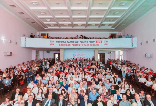 Partidul Politic „ȘOR” anunță că și-a delegat reprezentanți împuterniciți în fiecare regiune din R. Moldova