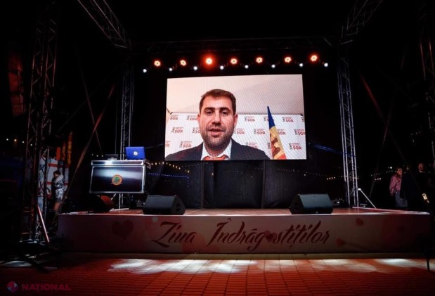 Sărbători fastuoase de Ziua Îndrăgostiților, organizate la inițiativa lui Ilan Șor la Orhei și Taraclia