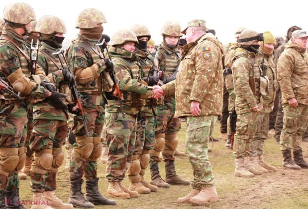  FOTO // Militarii Armatei Naționale, trageri de luptă din mai multe categorii de armament, alături de colegii lor din România și SUA în cadrul unui exercițiu multinațional desfășurat peste Prut