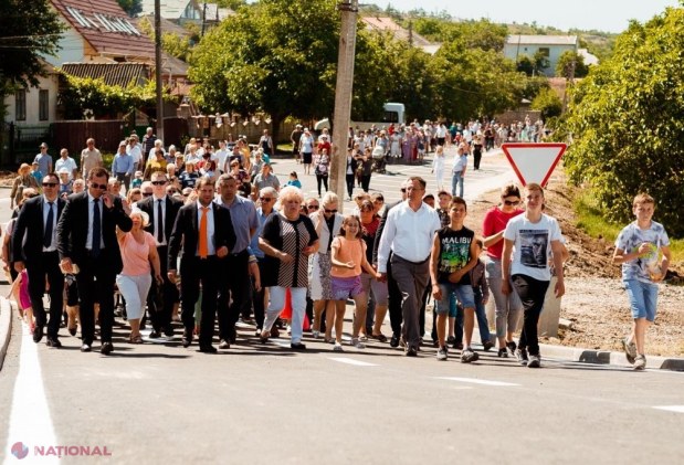 FOTO // La Orhei a fost dat în exploatare încă un drum reconstruit la inițiativa primarului Șor