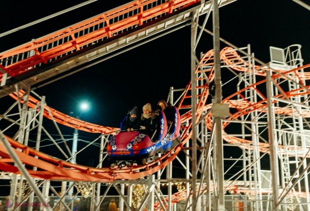 FOTO // S-a extins programul de iarnă al proiectului lui Ilan Șor – „Orheiland”. Parcul de distracții va activa până pe 1 martie