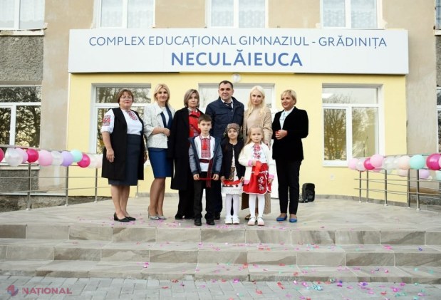 FOTO // Un nou proiect ambițios, implementat de echipa lui Ilan Șor: La Neculăieuca a fost creat Complexul educațional gimnaziul-grădinița: „Complexele educaționale reprezintă singura SOLUȚIE atât pentru grădinițe, cât și pentru gimnazii”