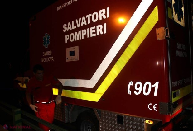 Doi bărbați au ajuns în stare GRAVĂ la spital, după ce o casă a fost cuprinsă de flăcări