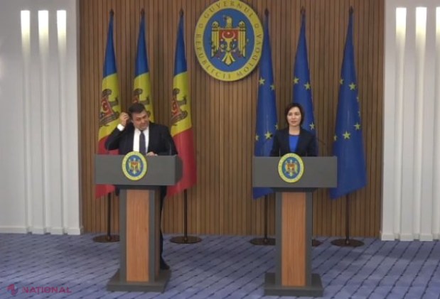 VIDEO // O nouă tranșă de 46,5 milioane de euro din partea FMI: Maia Sandu: „Acordul cu FMI ne va permite să primim o asistență MACRO-FINANCIARĂ de 1,3 miliarde de lei din partea UE”