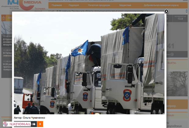VIDEO, FOTO // Putin a TRANSFORMAT camioanele militare într-un CONVOI cu ajutoare umanitare pentru Ucraina