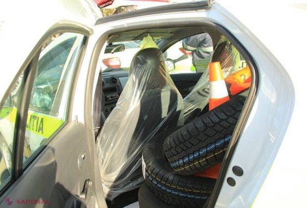 FOTO  // Automobile noi pentru POLIȚIȘTII din R. Moldova