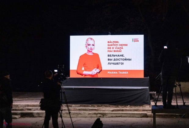 FOTO // Eveniment de AMPLOARE la Bălți, cu implicarea lui Ilan Șor: „Vă dau cuvântul meu de onoare, vom transforma Bălțiul într-un oraș de vis. Problemele bălțenilor vor deveni problemele mele”