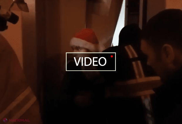 VIDEO // S-au pornit cu colindatul și au rămas BLOCAȚI în lift, la etajul șapte: Cinci copii, salvați 