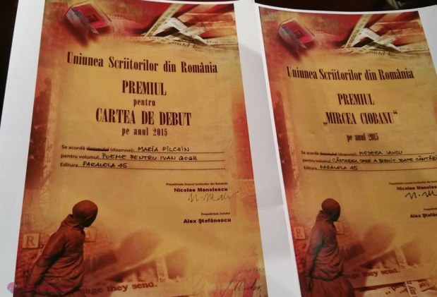 Doi scriitori din R. Moldova, LAUREAȚI ai unor premii IMPORTANTE din România