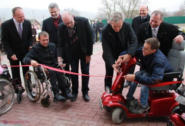 O nouă CASĂ pentru câţiva copii orfani şi cu dizabilităţi din R. Moldova