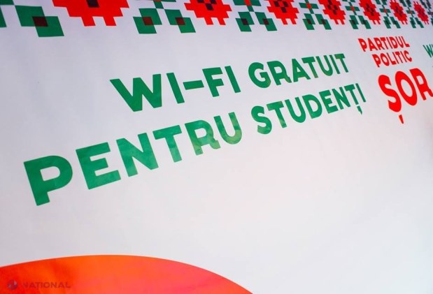 Partidul „ȘOR” a lansat un proiect NAȚIONAL pentru studenții din cămine – WI-FI gratuit