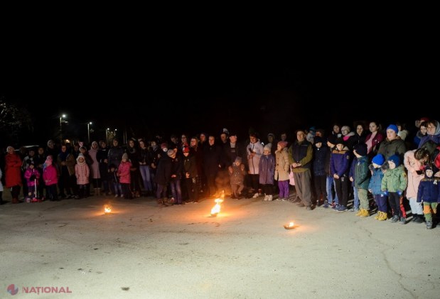 FOTO // Partidul „ȘOR” a ILUMINAT în totalitate un sat cu sistem de iluminare stradală bazat pe LED-uri