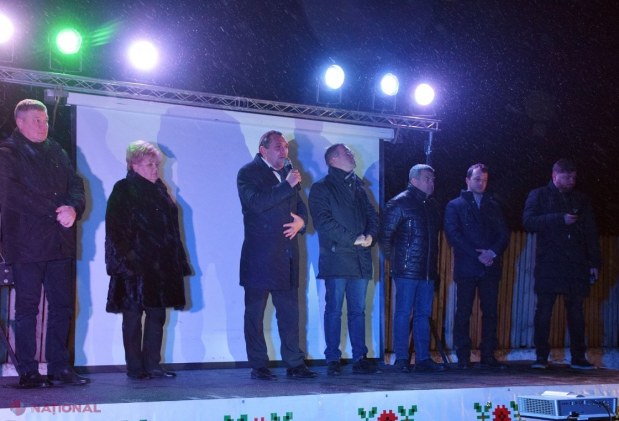 FOTO // Încă o comună din raionul Orhei are iluminat stradal, grație unui proiect al Partidului „ȘOR”