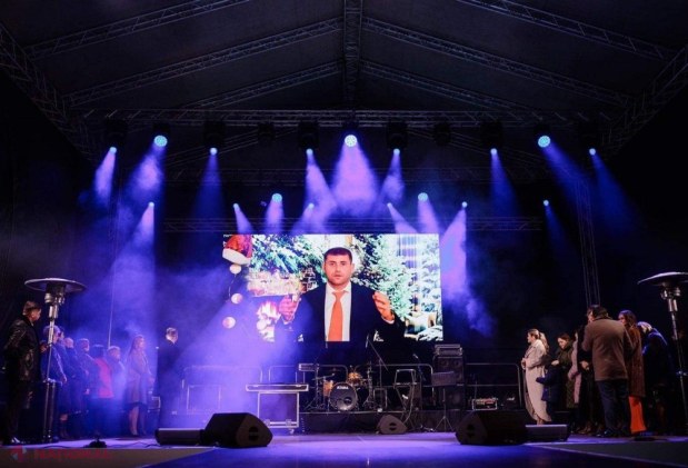 FOTO // Revelion de neuitat în orașul Orhei! Șor a intervenit printr-un mesaj video: „Voi face din R. Moldova un stat puternic și bogat”