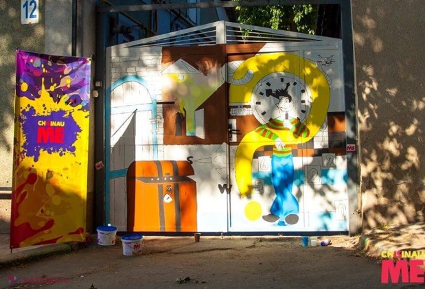 INGENIOZITATE // Un nou obiect artistic va COLORA Chișinăul
