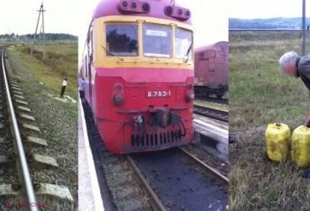   FURAU motorina din trenul „Ungheni-Bălți”