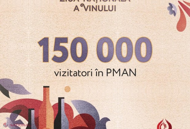 CIFRE-RECORD la Ziua Națională a Vinului: 150 de mii de vizitatori, 120 de mii de sticle de vin vândute și peste 25 de mii de turiști la cramele de pe traseul „Drumul Vinului”